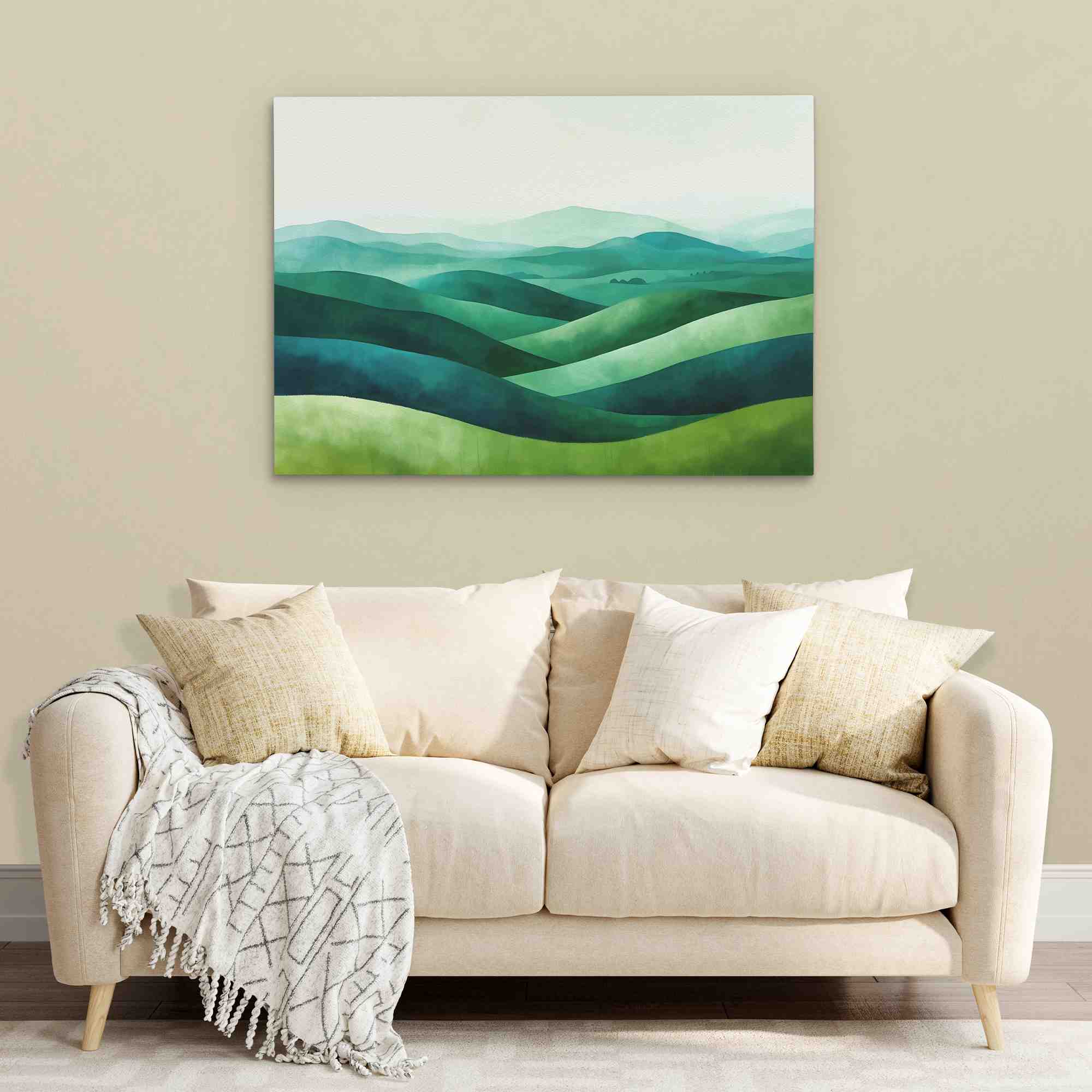 Green Valley - Luxury Wall Art