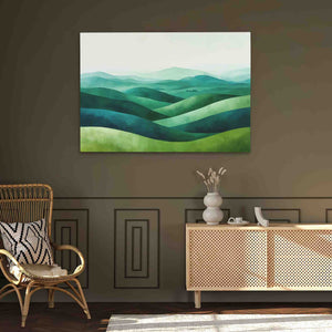 Green Valley - Luxury Wall Art