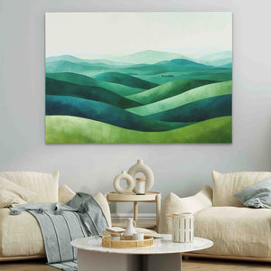 Green Valley - Luxury Wall Art