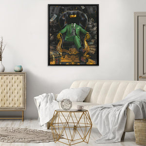 Green Vault King - Luxury Wall Art