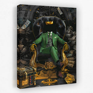 Green Vault King - Luxury Wall Art