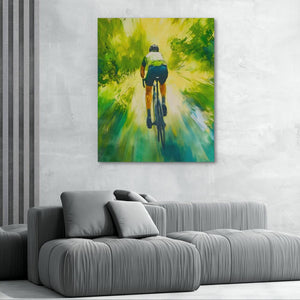 Green Velocity - Luxury Wall Art