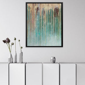 Green Wall Gold - Luxury Wall Art