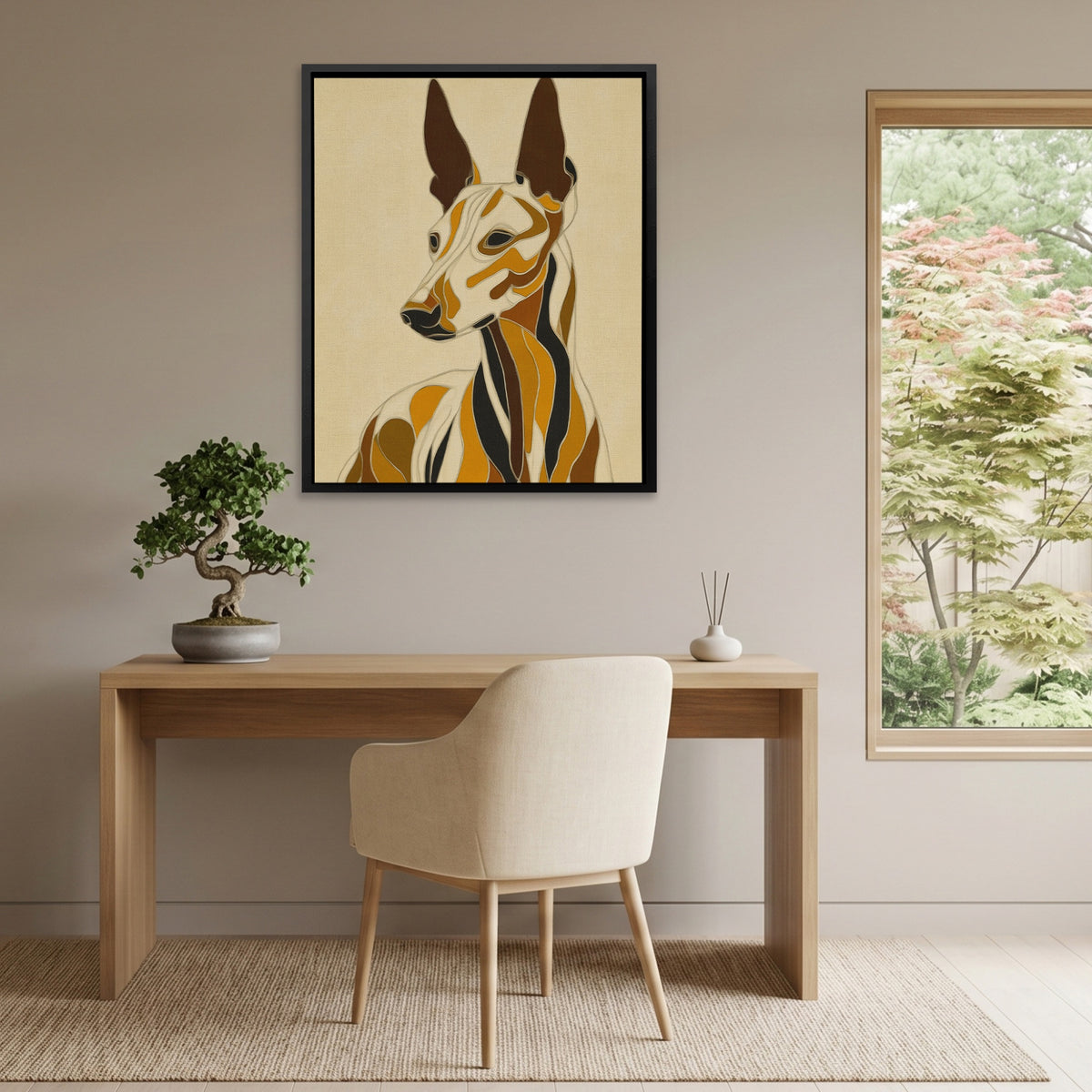 Greyhound Geometric Lines — Greyhound Geometric Lines Japan Style Port 53