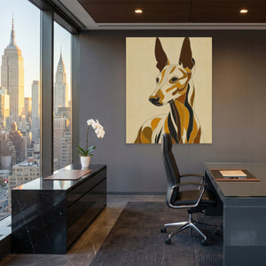 Greyhound Geometric Lines — Greyhound Geometric Lines Office View Port 97