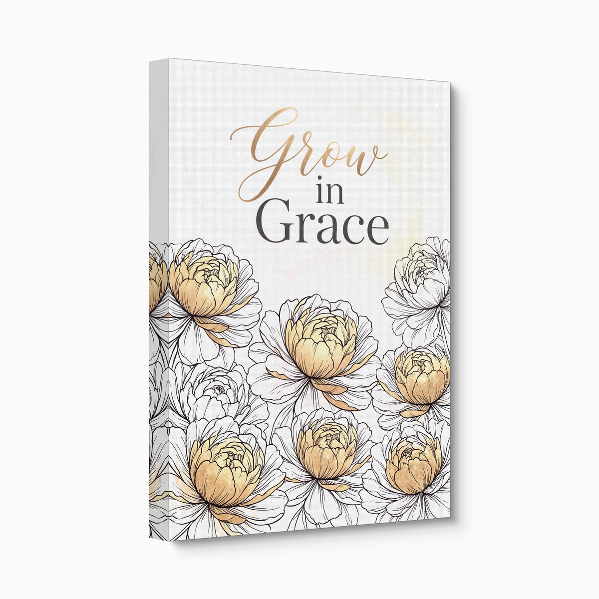 Grow In Grace - Luxury Wall Art