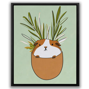 Guinea Pig in a Cup - Luxury Wall Art