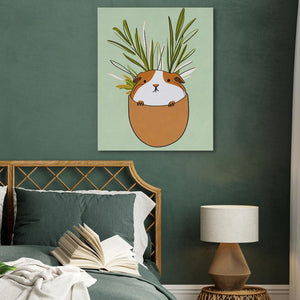 Guinea Pig in a Cup - Luxury Wall Art