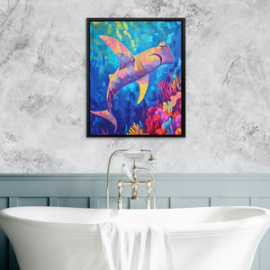 Hammerhead Colorwav - Luxury Wall Art