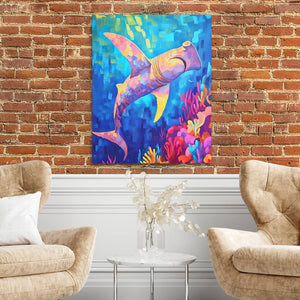Hammerhead Colorwav - Luxury Wall Art