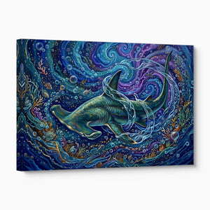Hammerhead Depths — hammerhead depths angled flush print