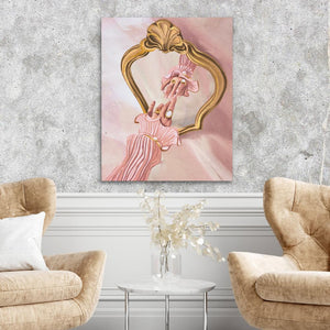 Hand and Mirror - Luxury Wall Art