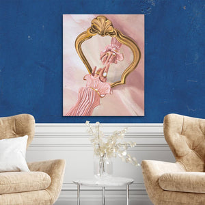 Hand and Mirror - Luxury Wall Art