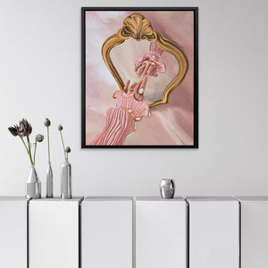 Hand and Mirror - Luxury Wall Art