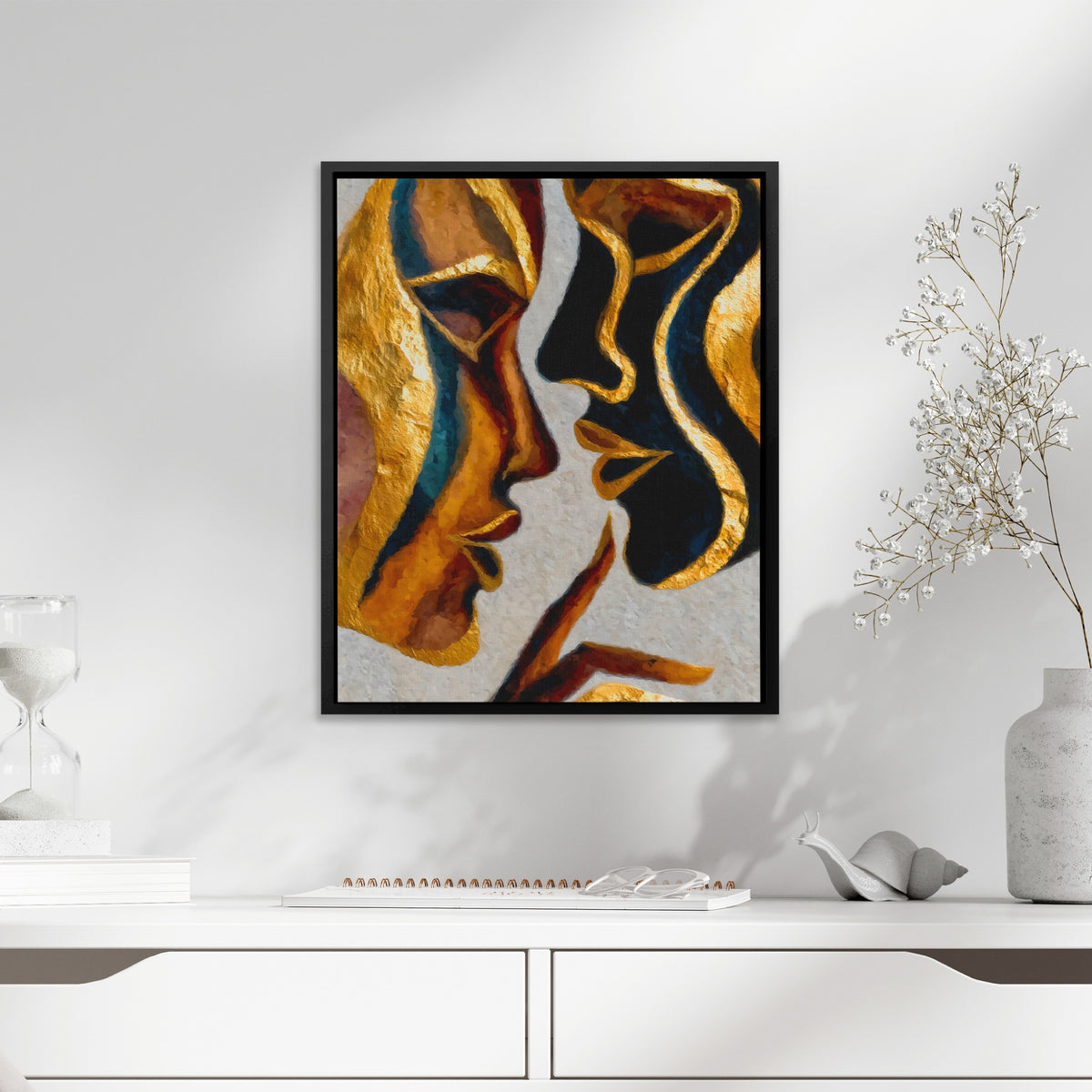 Hands Golden Touch — Hands Golden Touch White Snail Table 274