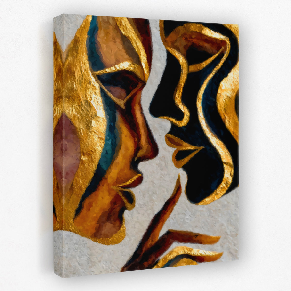 Hands Golden Touch — Hands Golden Touch Portrait   Side View   Mirror 186