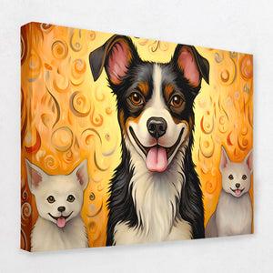 Happy Dogs - Luxury Wall Art