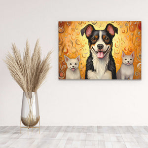 Happy Dogs - Luxury Wall Art