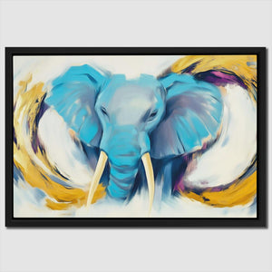 Happy Elephant - Luxury Wall Art