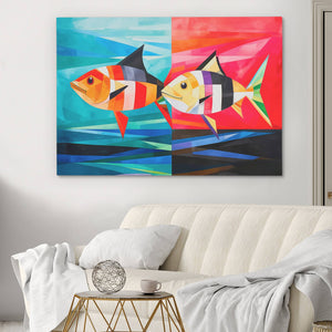 Happy Fish - Luxury Wall Art