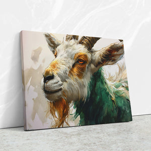 Happy Goat - Luxury Wall Art