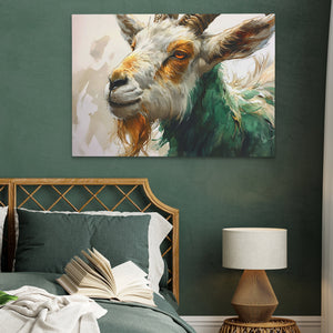 Happy Goat - Luxury Wall Art