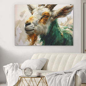 Happy Goat - Luxury Wall Art