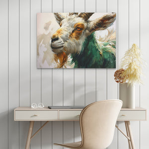 Happy Goat - Luxury Wall Art