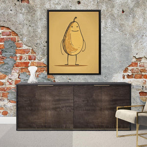 Happy Pear - Luxury Wall Art