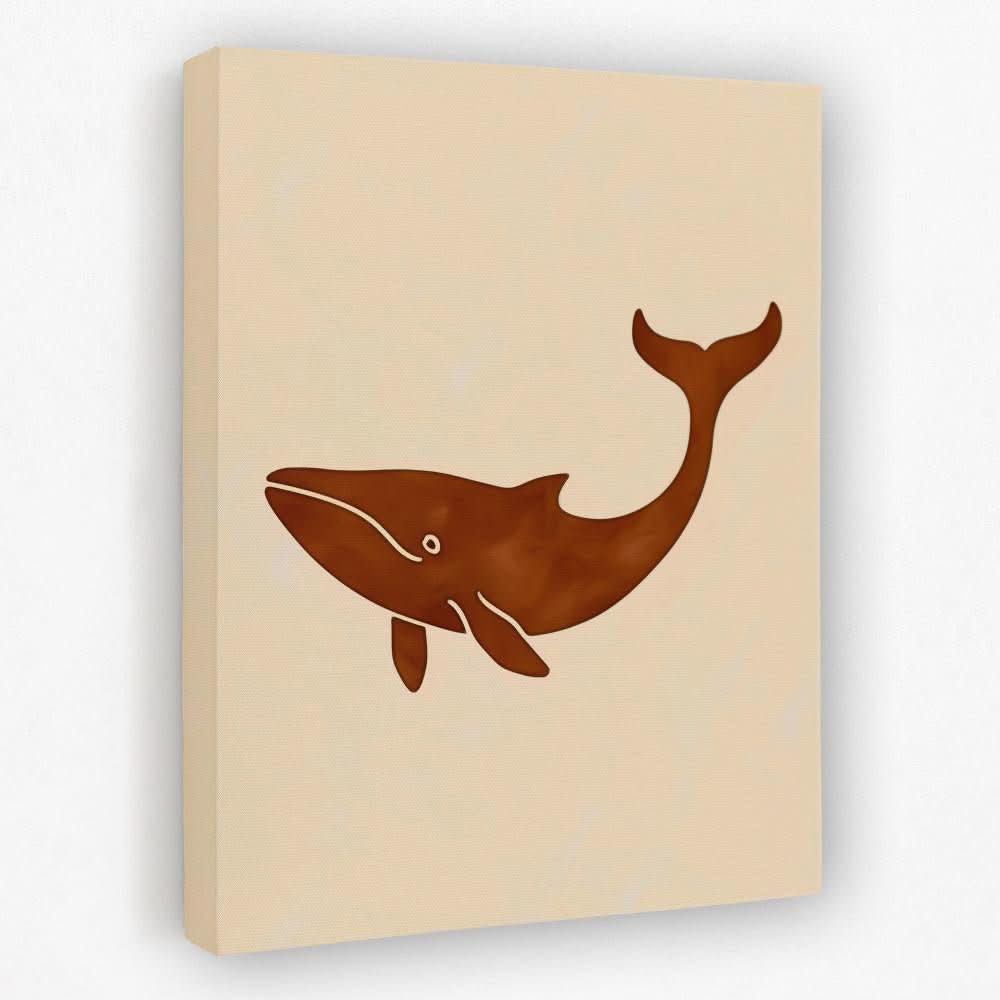 Happy Whale - Luxury Wall Art