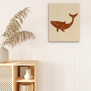 Happy Whale - Luxury Wall Art