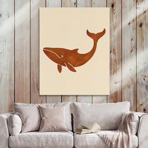 Happy Whale - Luxury Wall Art