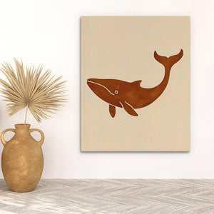 Happy Whale - Luxury Wall Art