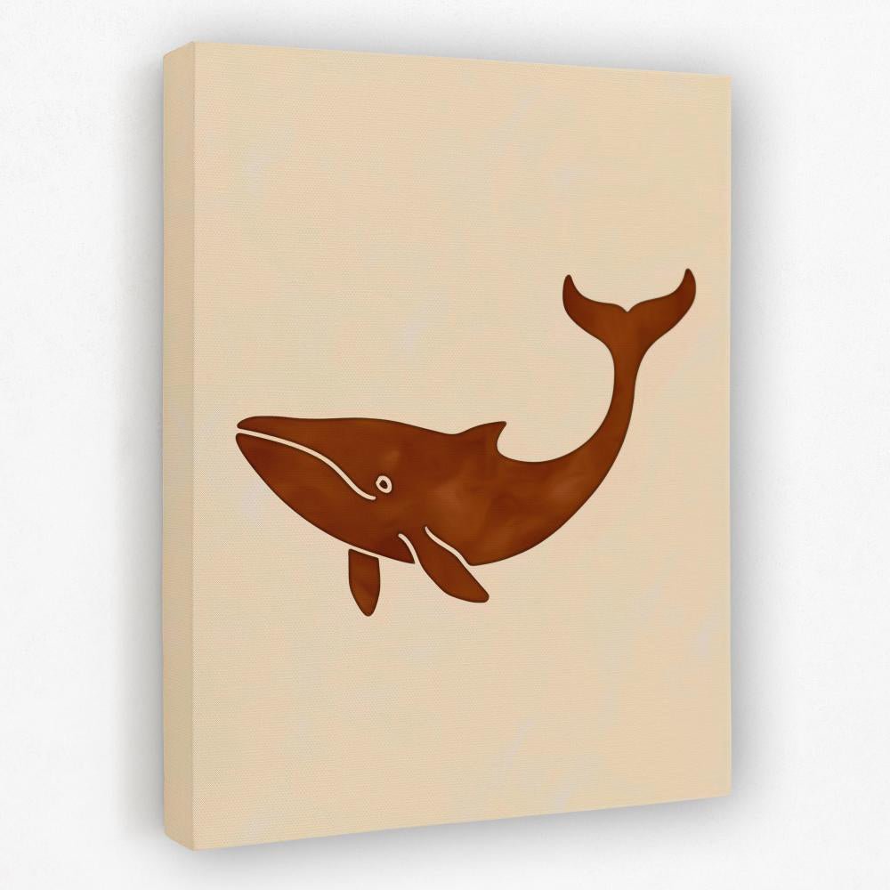 Happy Whale - Luxury Wall Art