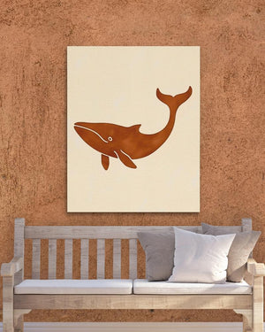 Happy Whale - Luxury Wall Art