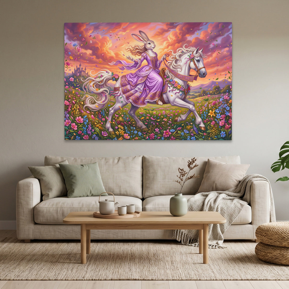Hare Sunset Gallop — Hare Sunset Gallop Calm Vibes Land 68