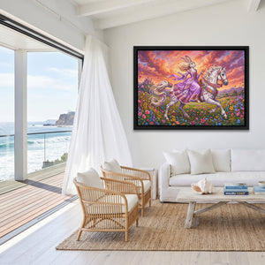Hare Sunset Gallop — Hare Sunset Gallop Malibu Beach Land 222