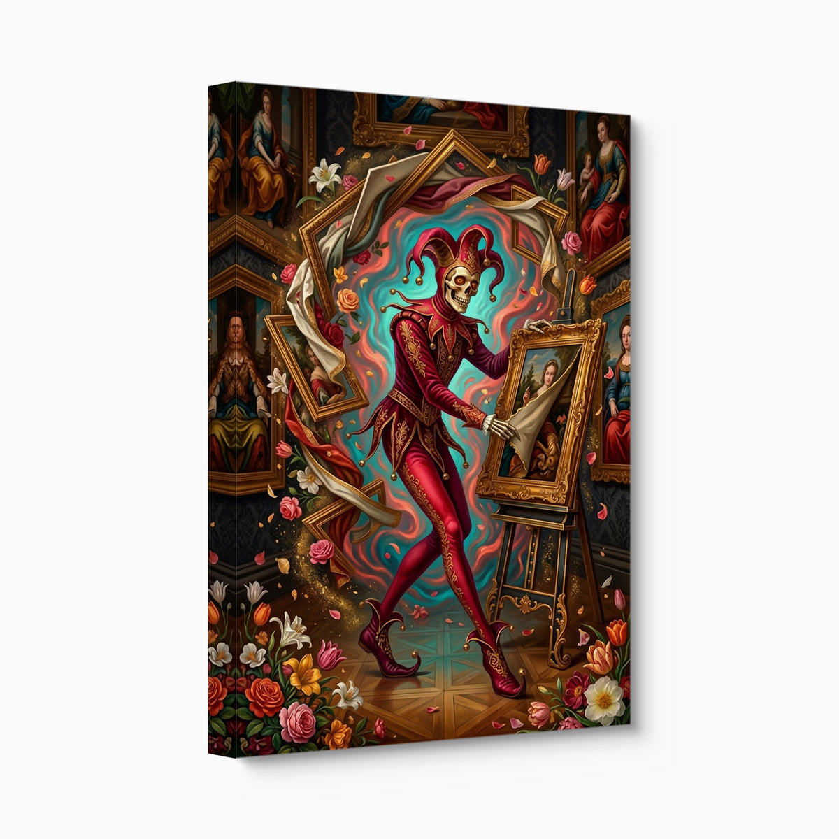 Harlequin Unveils — harlequin unveils angled flush print