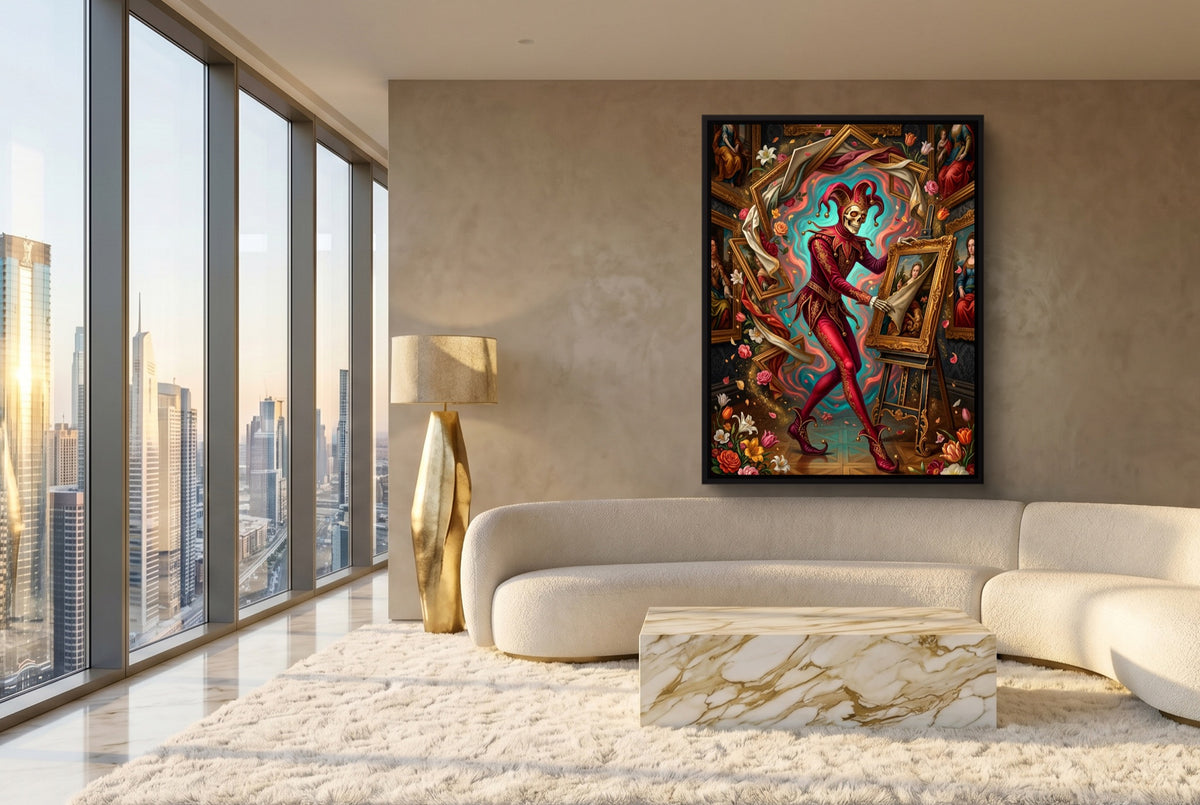 Harlequin Unveils — harlequin unveils modern living room interior 3 1port framed black