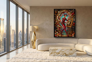 Harlequin Unveils — harlequin unveils modern living room interior 3 1port framed black