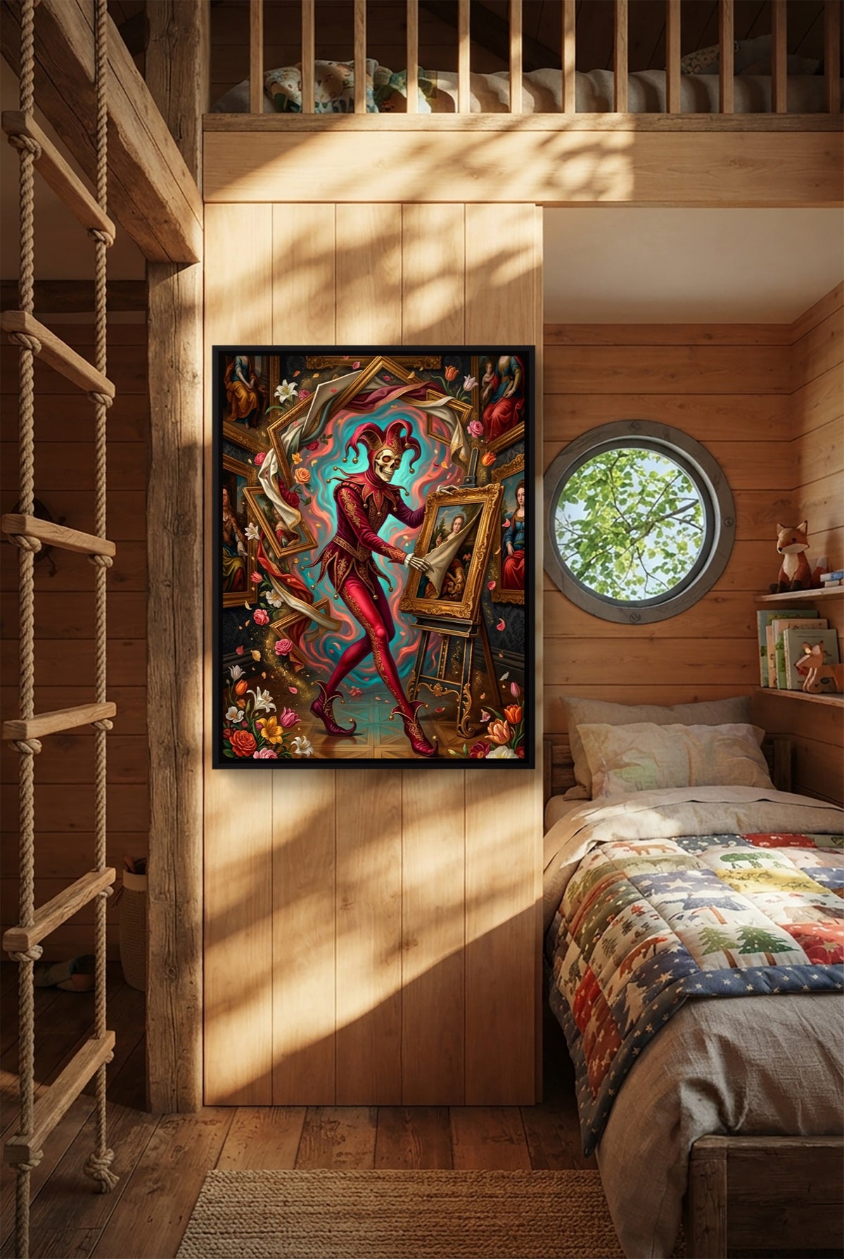 Harlequin Unveils — harlequin unveils p bedroom with loft area 1port framed black