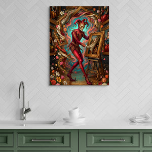 Harlequin Unveils — harlequin unveils sq green kitchen 1port flush print