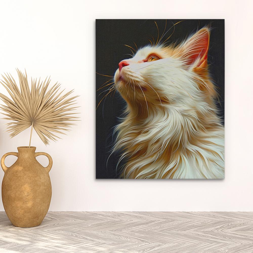 Harmonious Feline - Luxury Wall Art