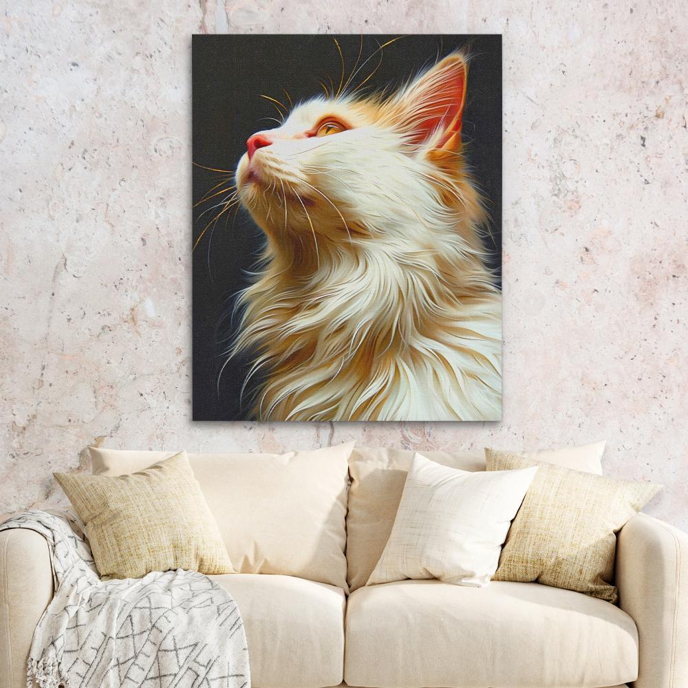 Harmonious Feline - Luxury Wall Art