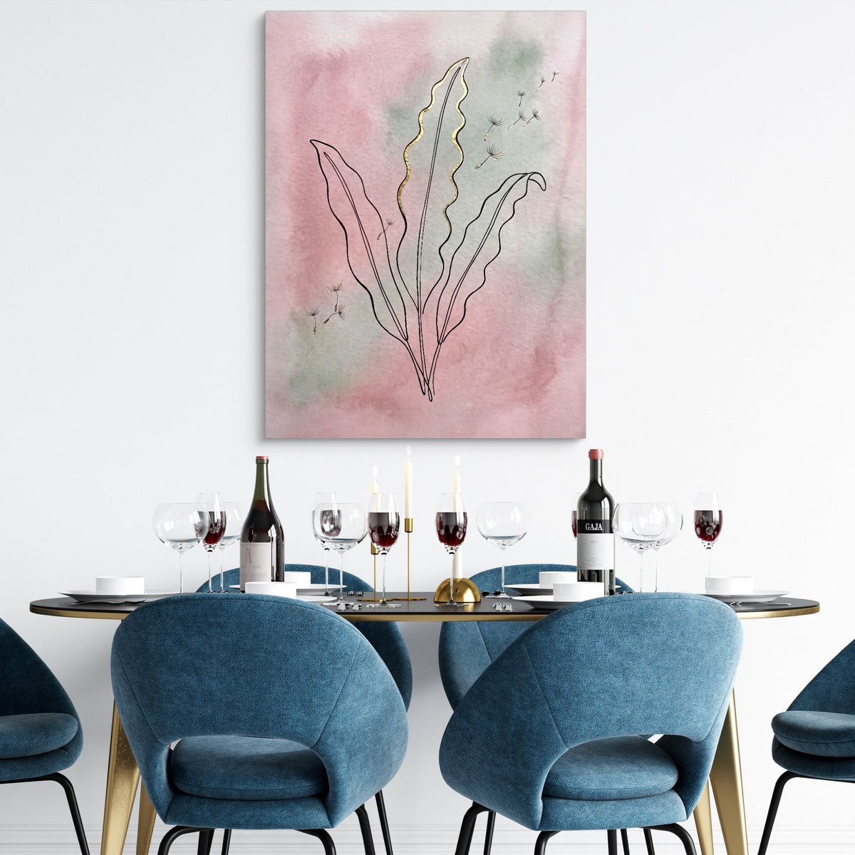 Harts-Tongue Flight - Luxury Wall Art