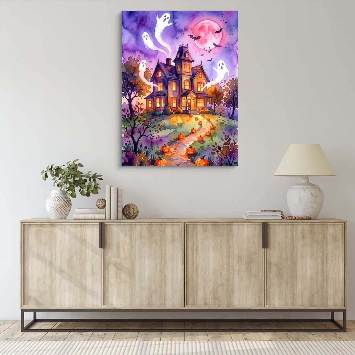 Haunted House Spirits - Luxury Wall Art