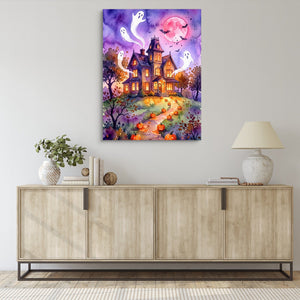 Haunted House Spirits - Luxury Wall Art