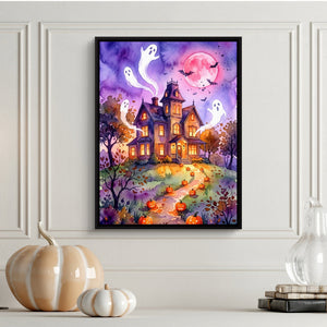 Haunted House Spirits - Luxury Wall Art