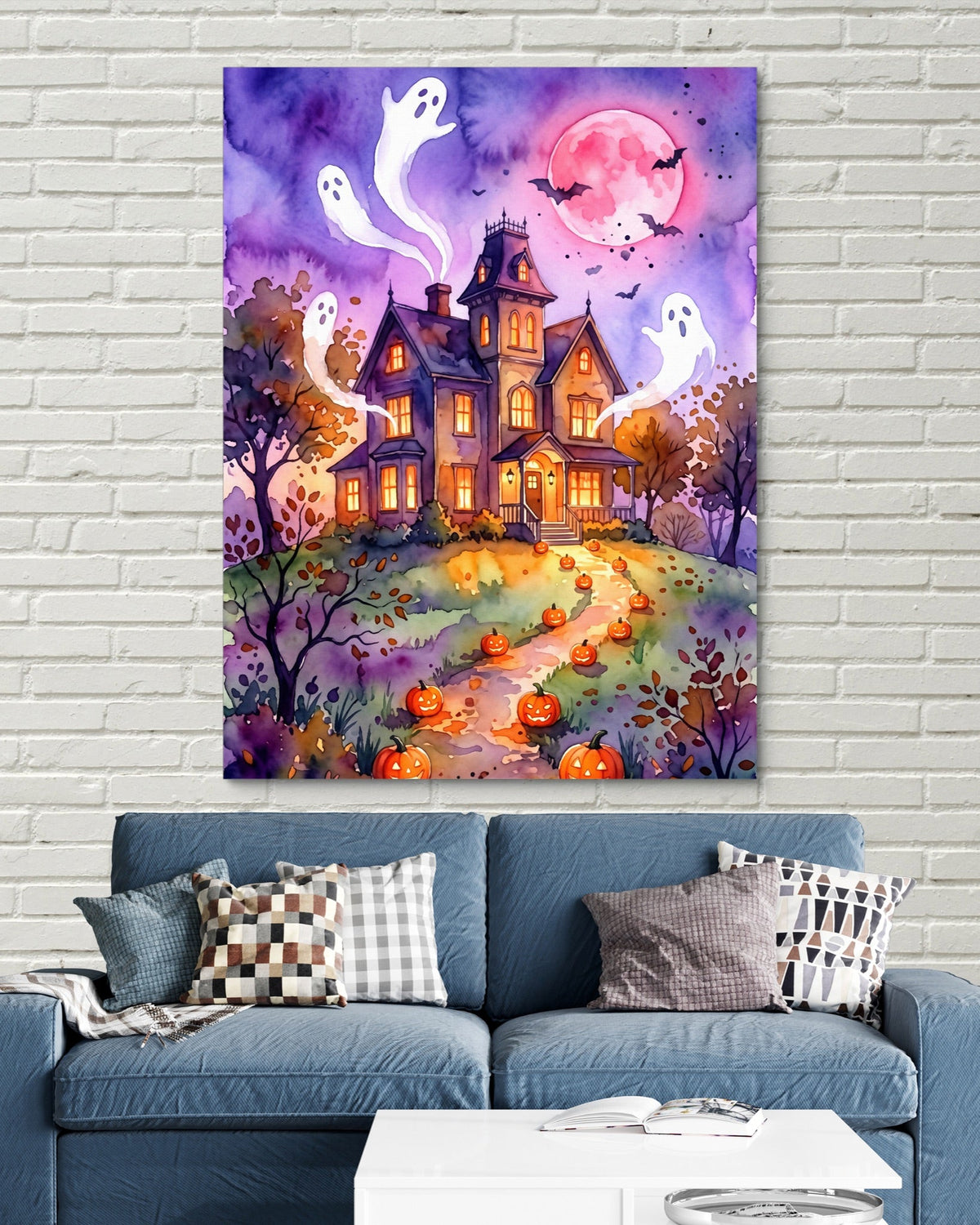 Haunted House Spirits - Luxury Wall Art