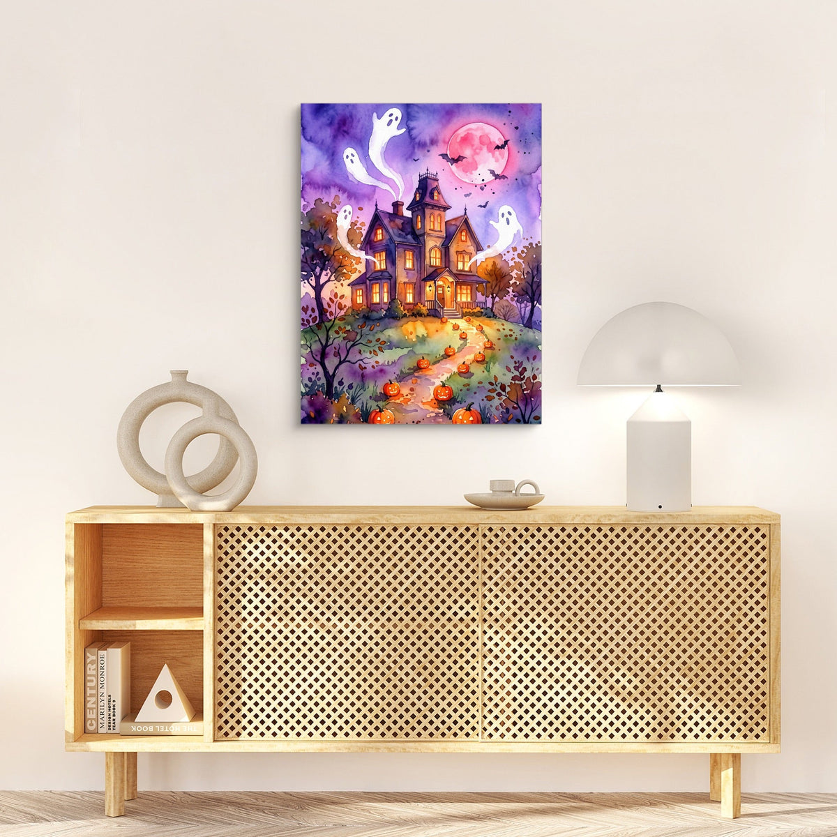 Haunted House Spirits - Luxury Wall Art